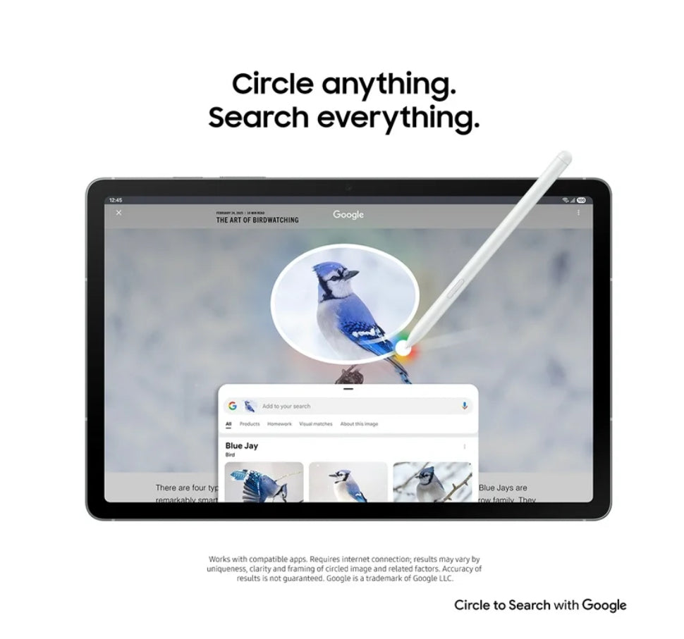 Samsung Galaxy Tab S10 FE Tableta de Pantalla Ancha de 10,9” con Bolígrafo S, 256 GB, Android, Plateada