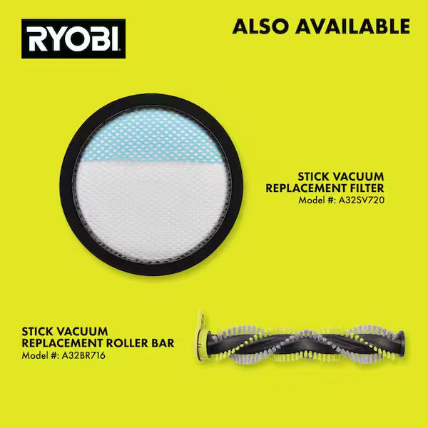 ONE HP 18V Cordless PET Stick Vacuum Cleaner Kit with 4.0 Ah HIGH PERFORMANCE Battery and Charger